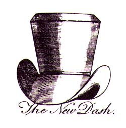 The New Dash from R. Lloyd, Treatise on Hats, London (1819), © The British Library (D-7955.bb.32). All Rights Reserved.